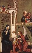 MASTER of Heiligenkreuz Annunciation oil painting reproduction